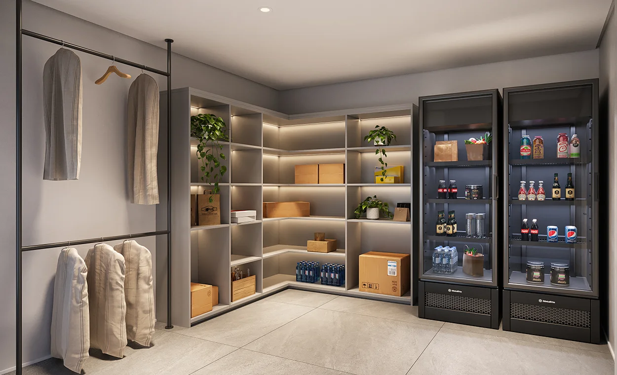 Perspectiva ilustrada do Delivery 